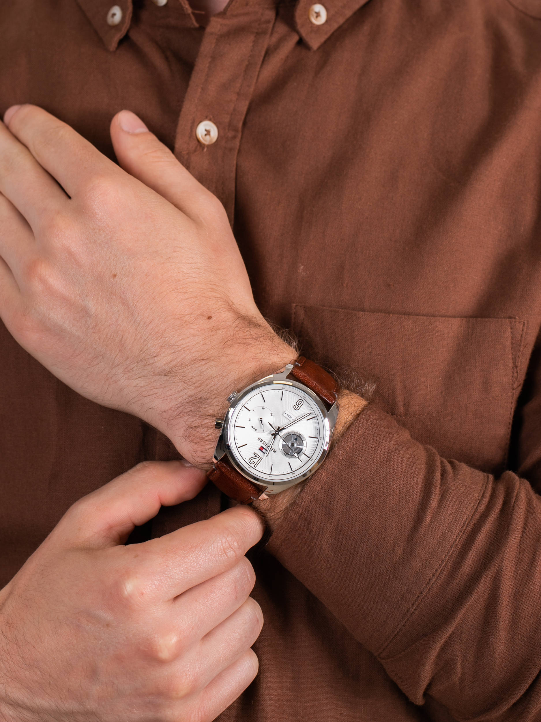 Tommy Hilfiger 1791550 męski zegarek Męskie pasek - miniatura 3