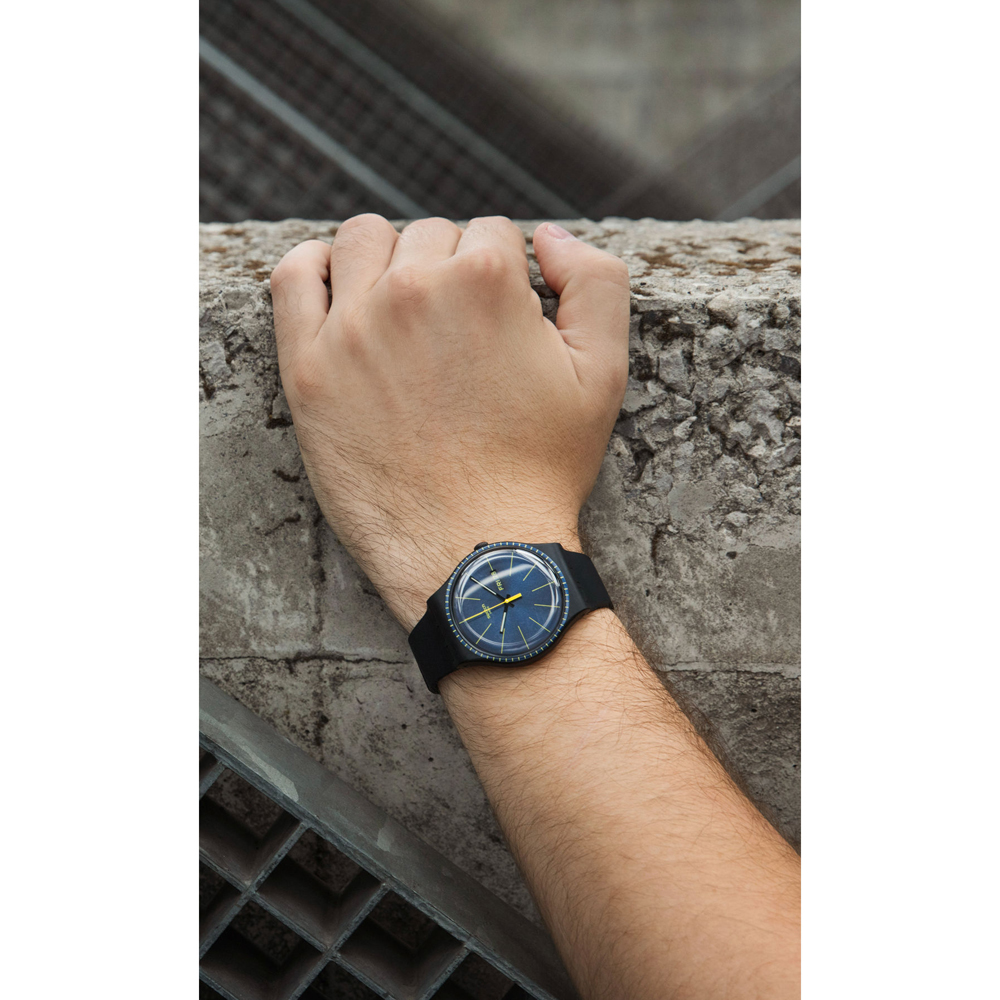 Swatch SUOB731 męski zegarek Originals New Gent pasek - miniatura 5