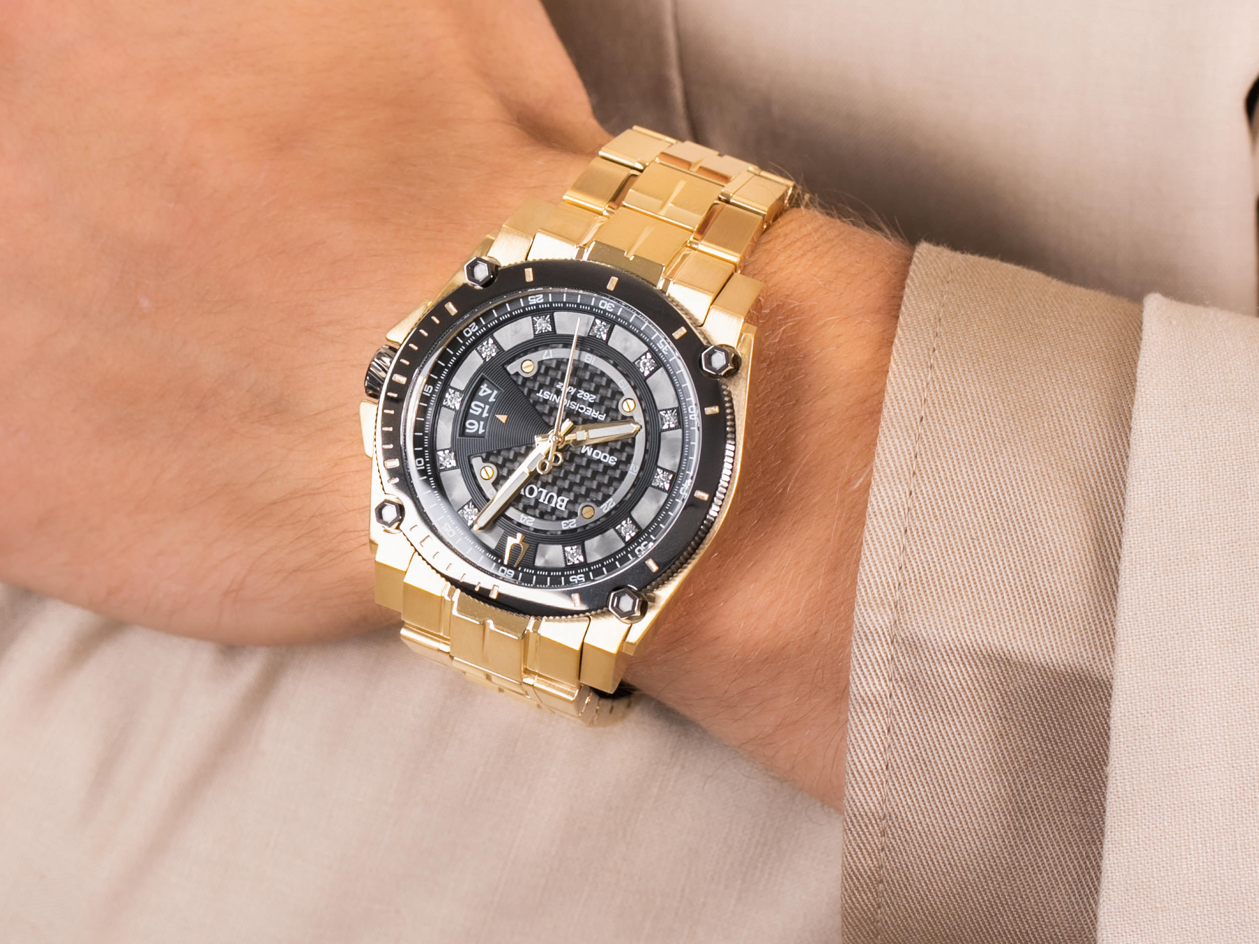 Bulova 98D156 zegarek elegancki Precisionist - miniatura 4