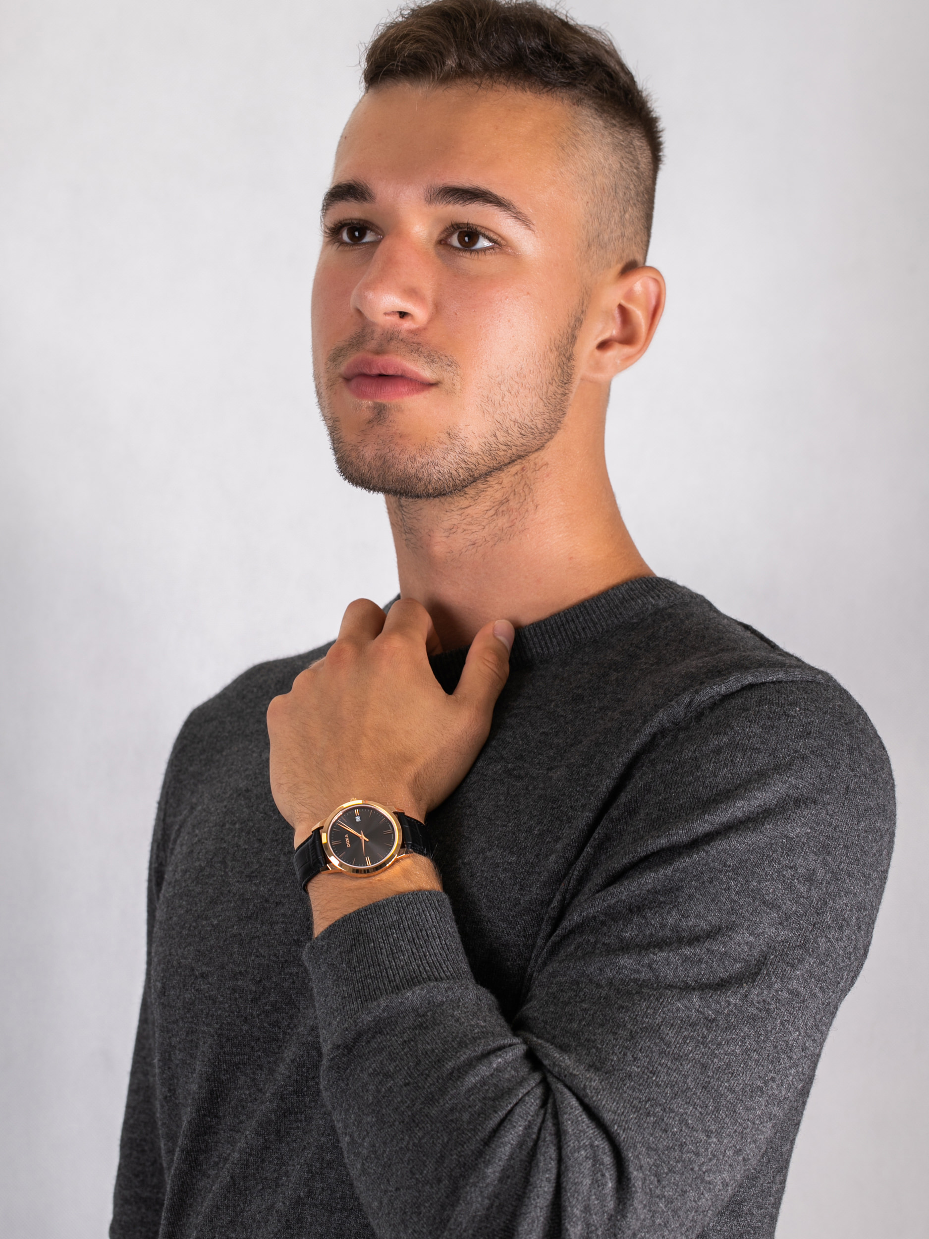 Doxa 106.90.121.01 zegarek męski Slim Line - miniatura 2