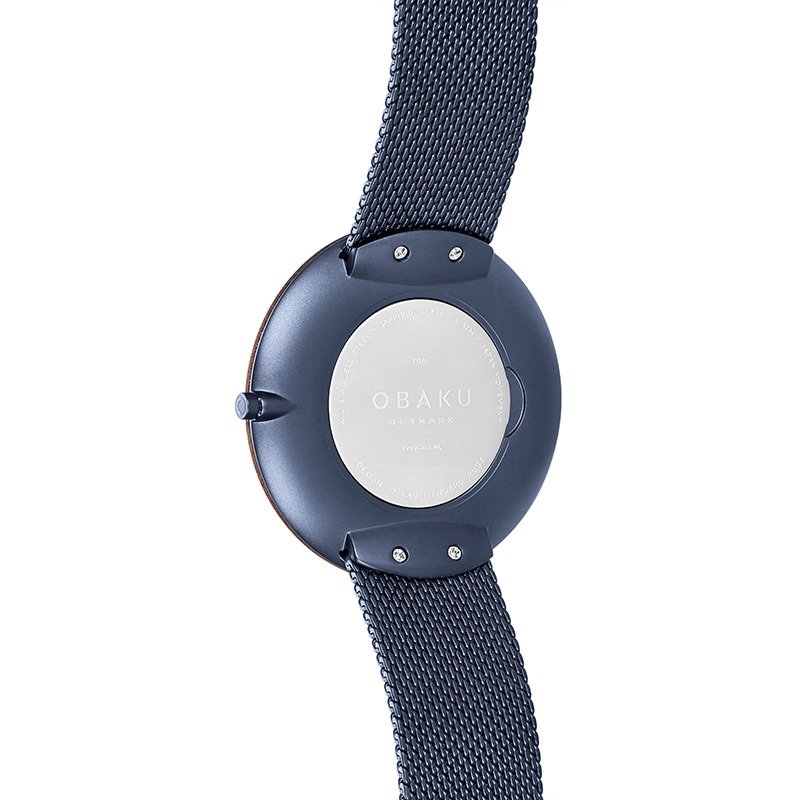 Obaku Denmark V245GXLLML męski zegarek Slim bransoleta