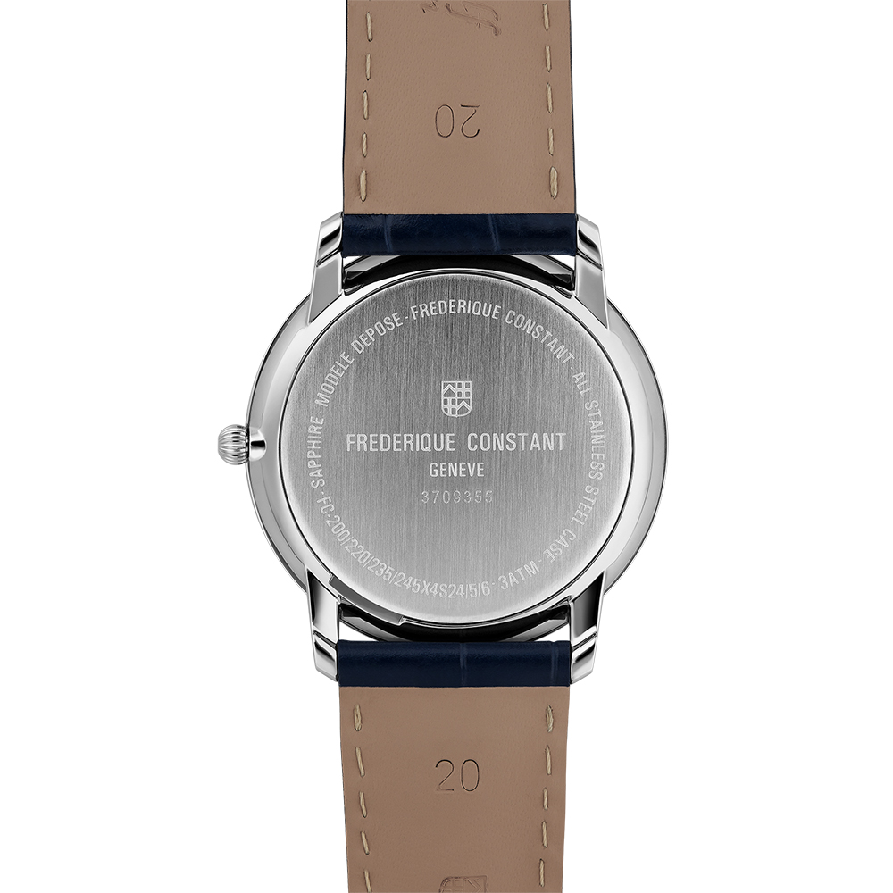 Frederique Constant FC-245N4S6 męski zegarek Slimline pasek - miniatura 6