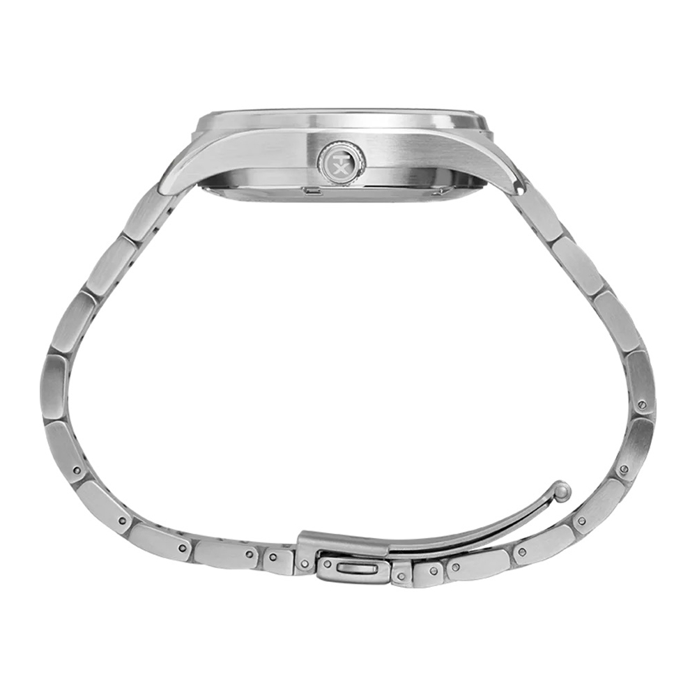 Timex TW2U37800 zegarek srebrny klasyczny Waterbury bransoleta - miniatura 5