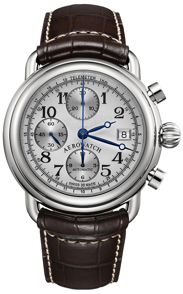 Aerowatch 1942 CHRONO 61901-AA10-S
