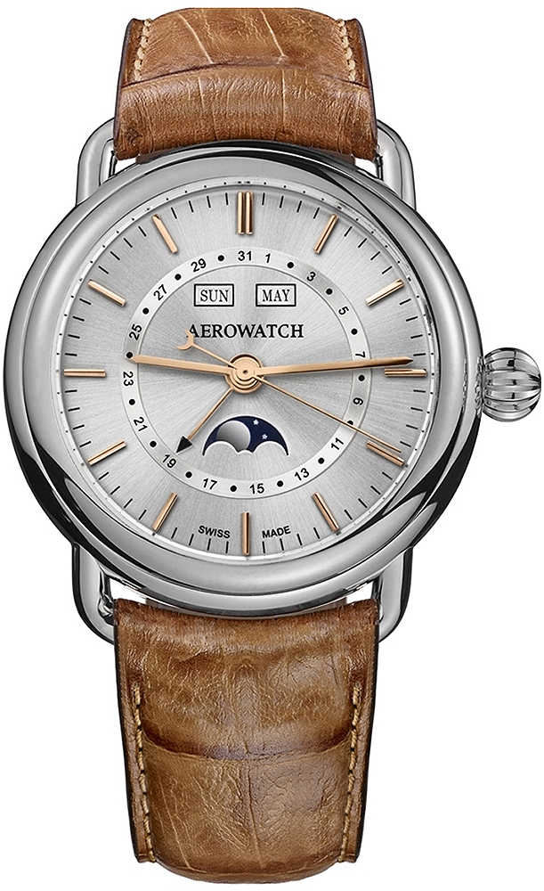 Aerowatch 1942 MOON PHASES 75970-AA02