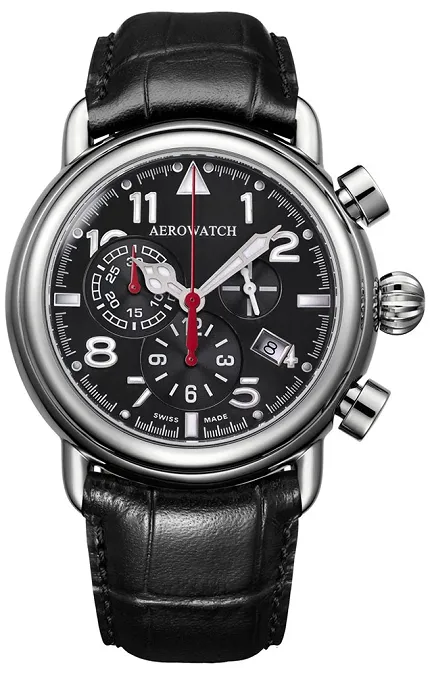 Aerowatch 83939-AA05 1942 1942 CHRONO - zdjęcie 1