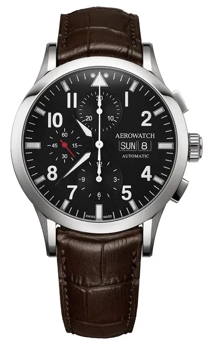 Aerowatch 61968-AA03-POL Les Grandes Classiques LES GRANDES CLASSIQUES CHRONOGRAPH - zdjęcie 1