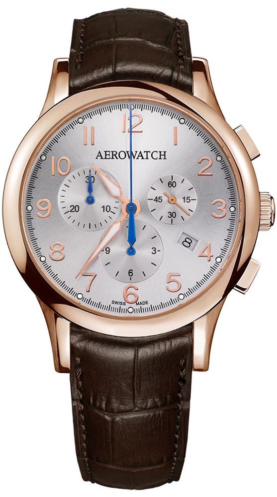 Aerowatch LES GRANDES CLASSIQUES CHRONOGRAPH 83966-RO01