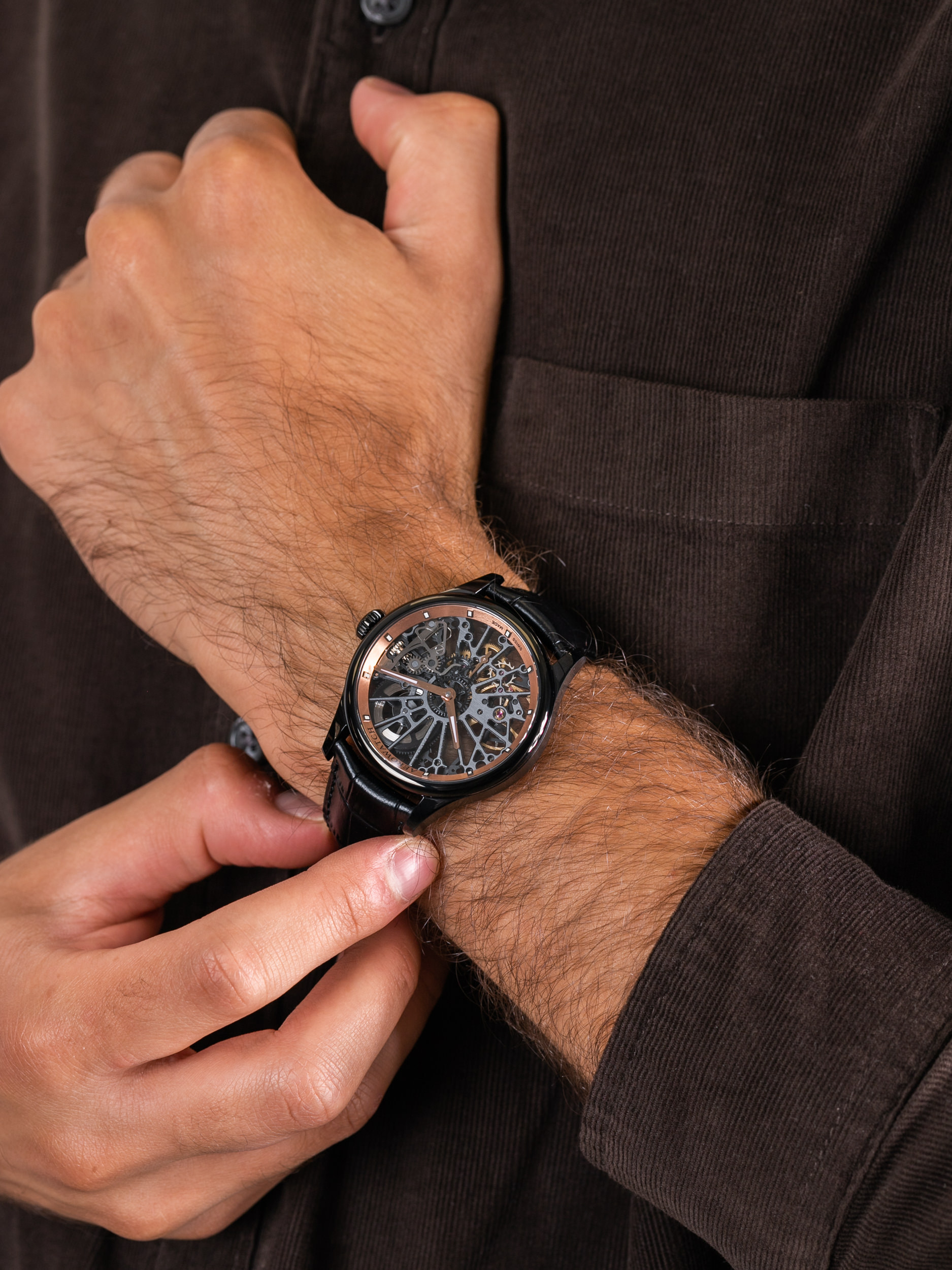 Aerowatch 50981-NO20 męski zegarek Renaissance pasek - miniatura 3