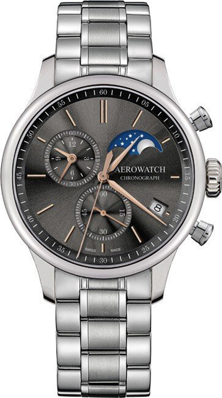 Aerowatch RENAISSANCE CHRONO MOON PHASES 78986-AA02-M