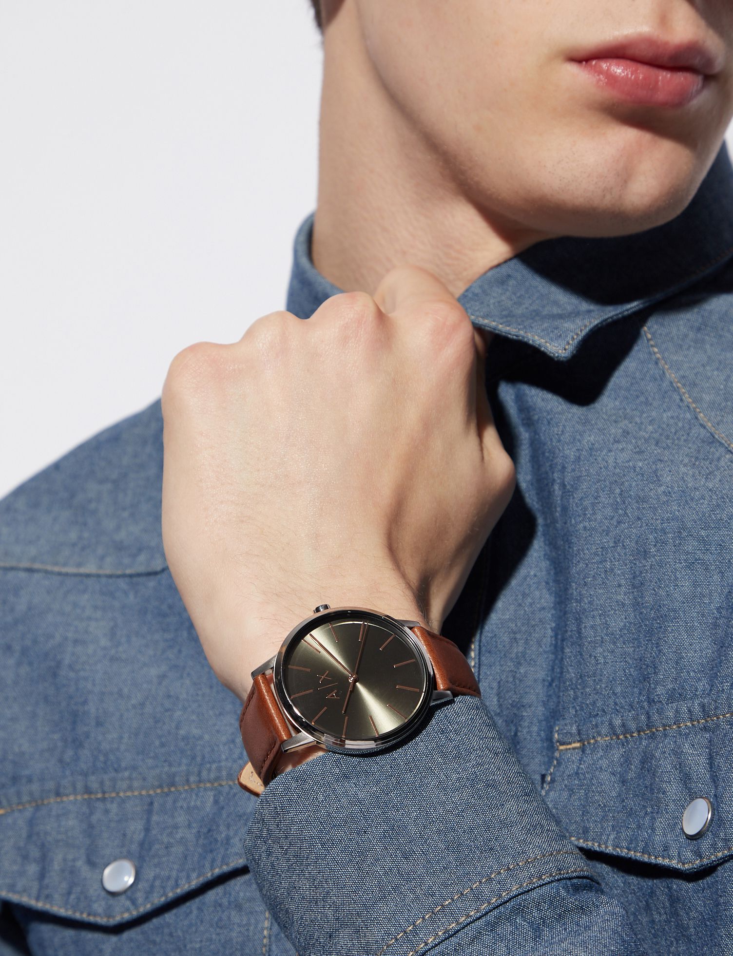 Armani Exchange AX2708 męski zegarek Fashion pasek - miniatura 3