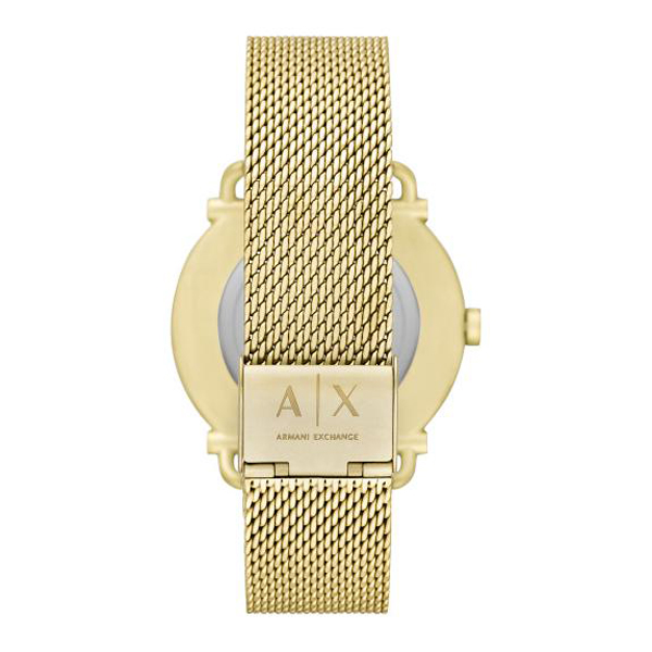 Armani Exchange AX2901 zegarek złoty klasyczny Fashion bransoleta - miniatura 5
