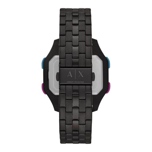 Armani Exchange AX2952 zegarek czarny sportowy Fashion bransoleta - miniatura 5