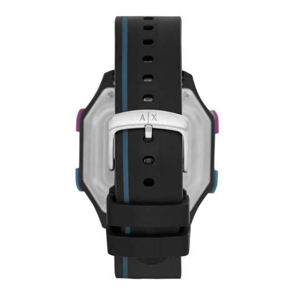 Armani Exchange AX2955 zegarek czarny sportowy Fashion pasek - miniatura 5