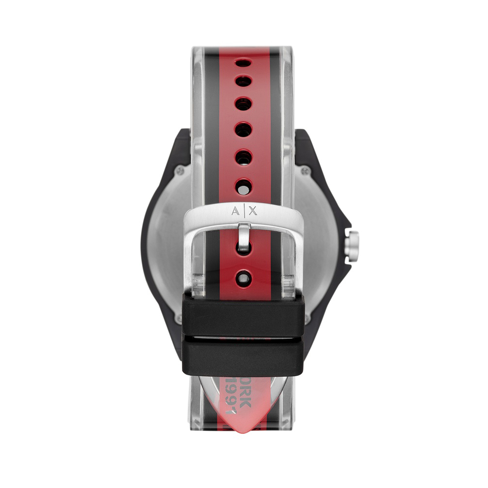 Armani Exchange AX7113 zegarek czarny klasyczny Fashion pasek - miniatura 5