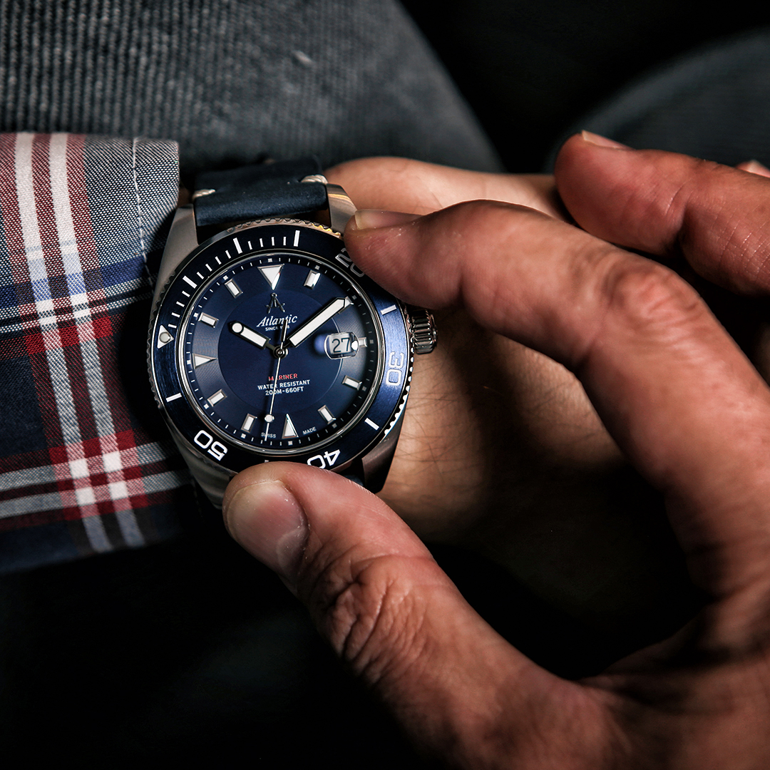 zegarek Atlantic 80371.41.51 srebrny Mariner - miniatura 7
