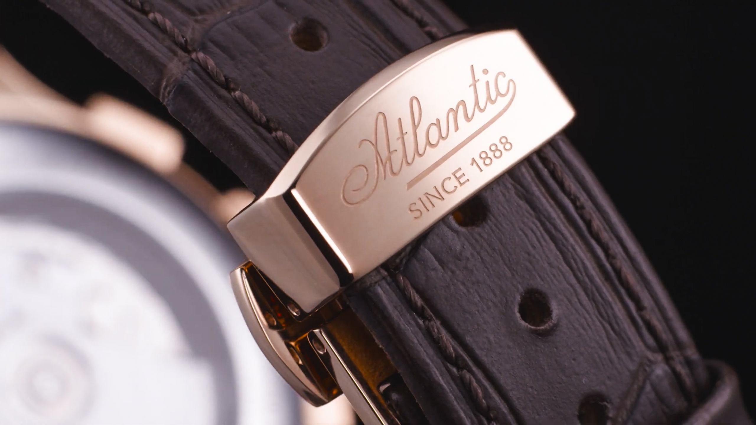 zegarek Atlantic 55851.44.25 automatyczny męski Worldmaster Worldmaster Moonphase Universal Automatic Chronograph - miniatura 6