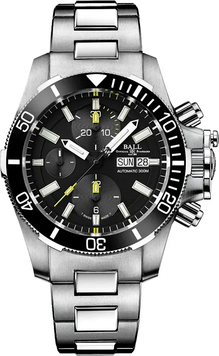 Ball DC2236A-SJ-BK Engineer Hydrocarbon SUBMARINE WARFARE CERAMIC CHRONOGRAPH - zdjęcie 1