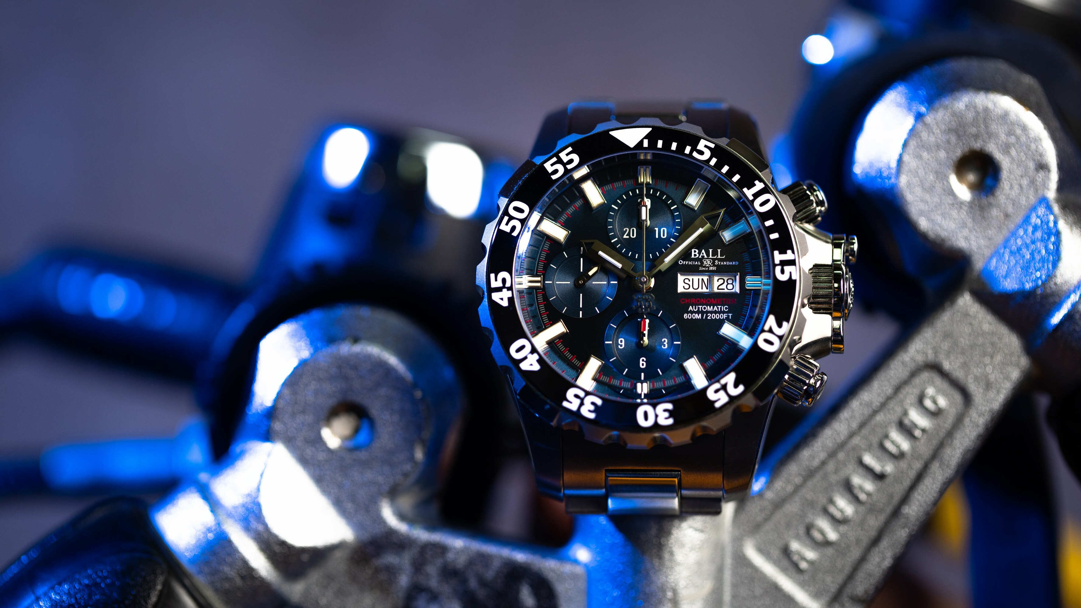 Ball DC3026A-SC-BK Engineer Hydrocarbon Nedu zegarek męski sportowy szafirowe - miniatura 8