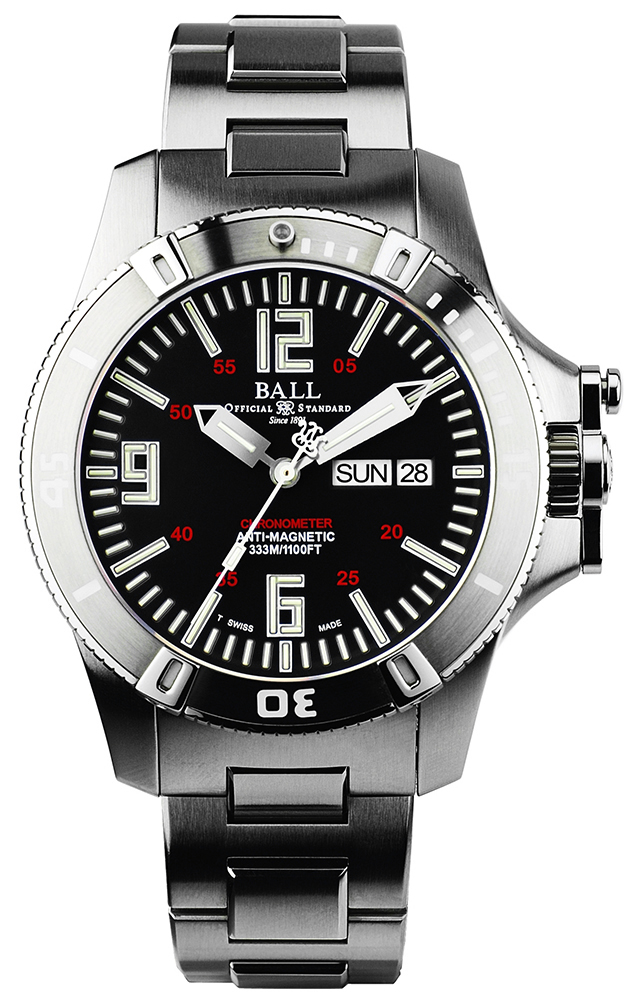 Ball Spacemaster Glow DM2036A-SCA-BK