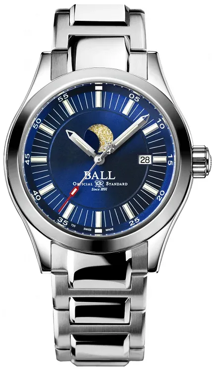 Ball NM2282C-SJ-BE Engineer II Engineer II Moon Phase Automatic - zdjęcie 1