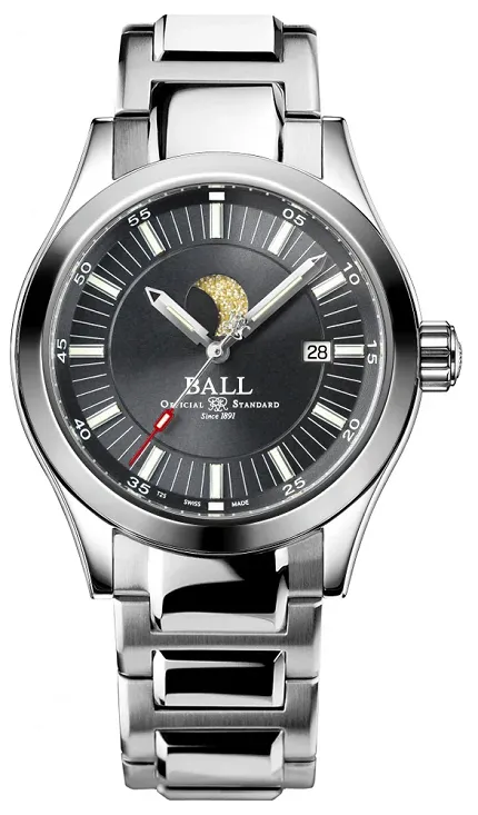 Ball NM2282C-SJ-GY Engineer II Engineer II Moon Phase Automatic - zdjęcie 1