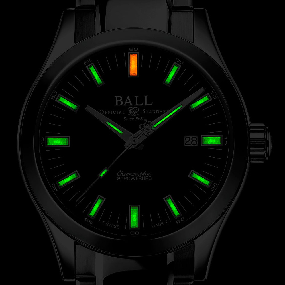 Ball NM2032C-S1C-BK męski zegarek Engineer M bransoleta - miniatura 3