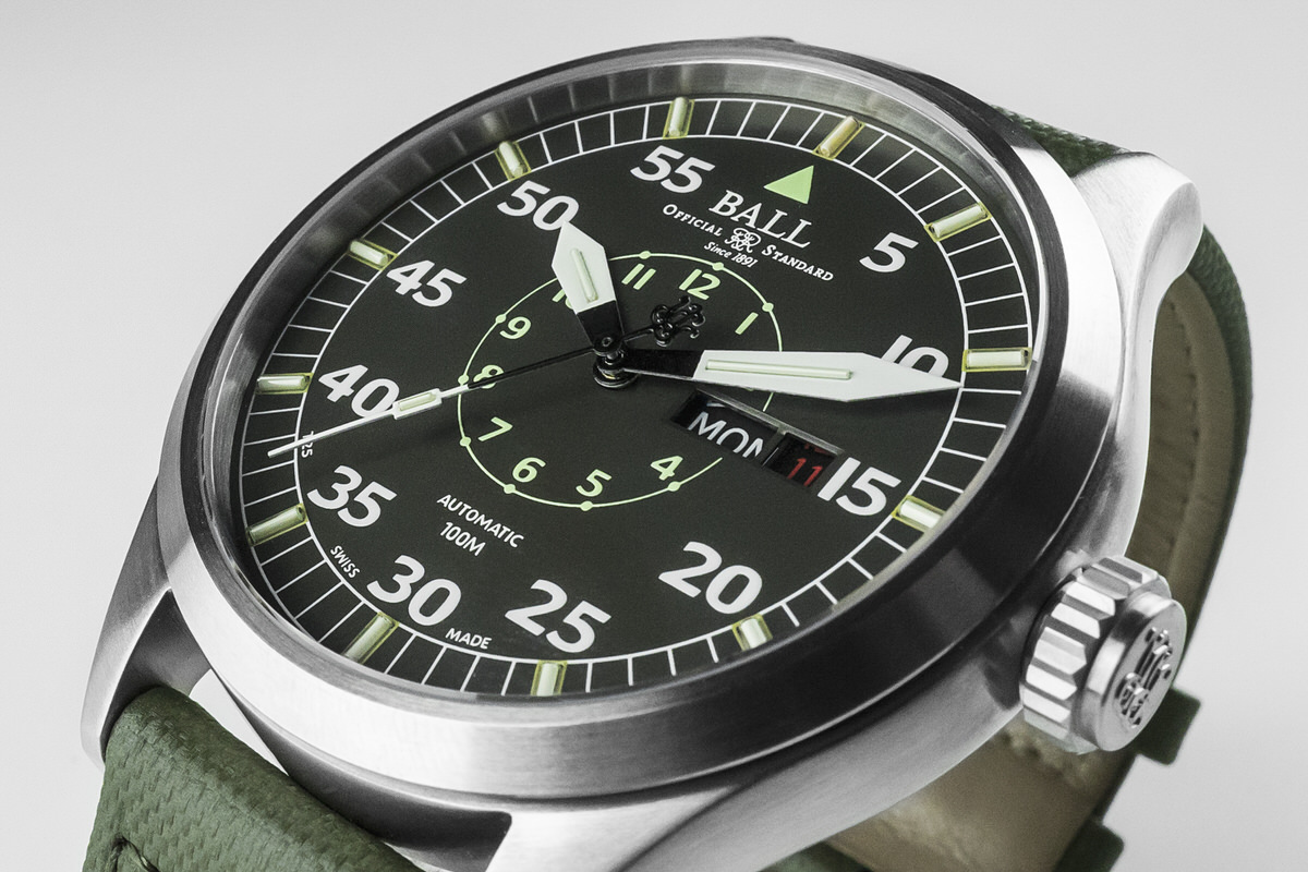 Ball NM1080C-L5J-GY męski zegarek Engineer Master II pasek - miniatura 3