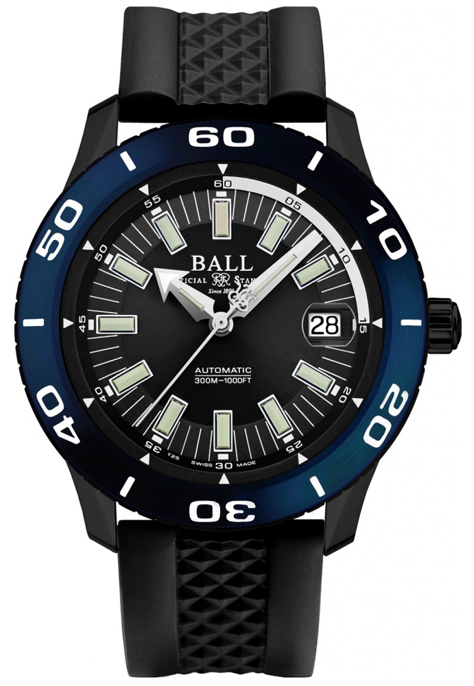 Ball Fireman NECC Automatic DM3090A-P5J-BK