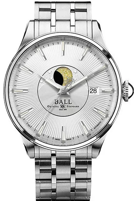 Ball NM3082D-SJ-SL Trainmaster Trainmaster Moon Phase Automatic - zdjęcie 1