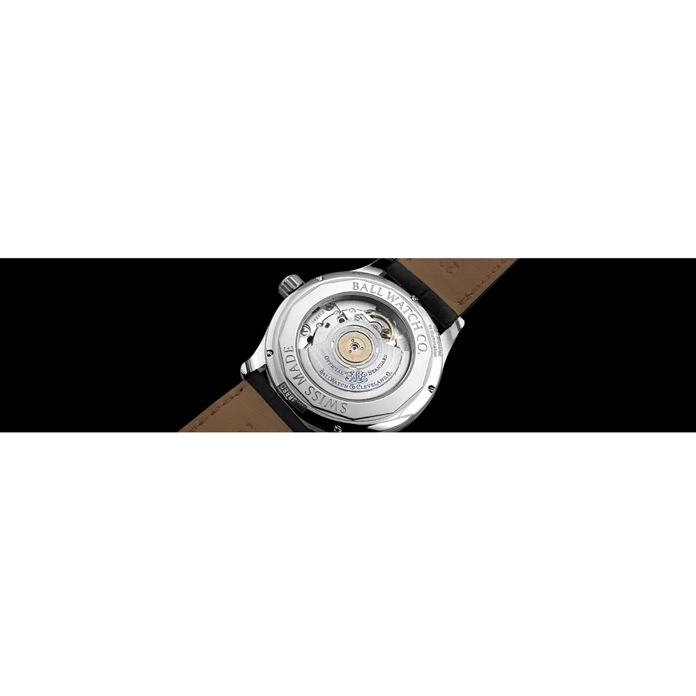 zegarek Ball NM3888D-LL1CJ-WH automatyczny męski Trainmaster Trainmaster Standard Time Automatic Chronometer - miniatura 6