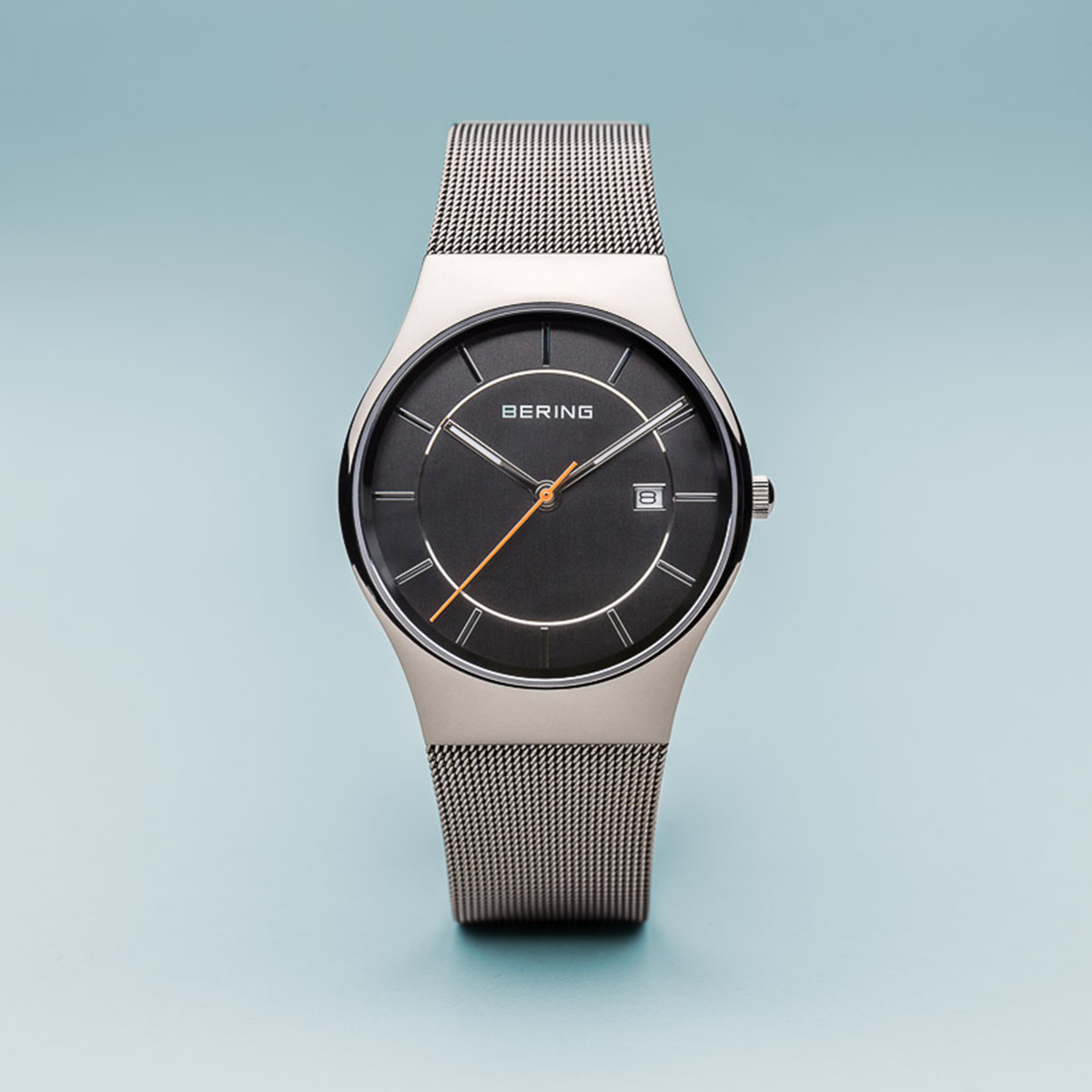 Bering 11938-007 zegarek srebrny klasyczny Classic bransoleta - miniatura 5