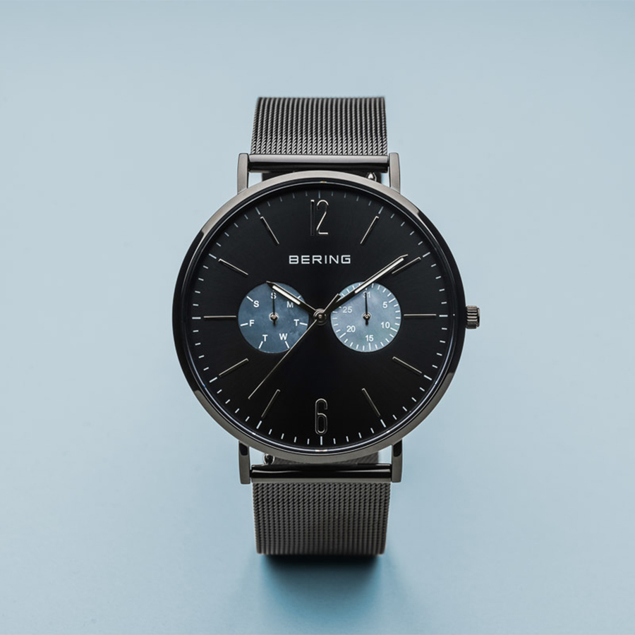 Bering 14240-123 zegarek czarny klasyczny Classic bransoleta - miniatura 5