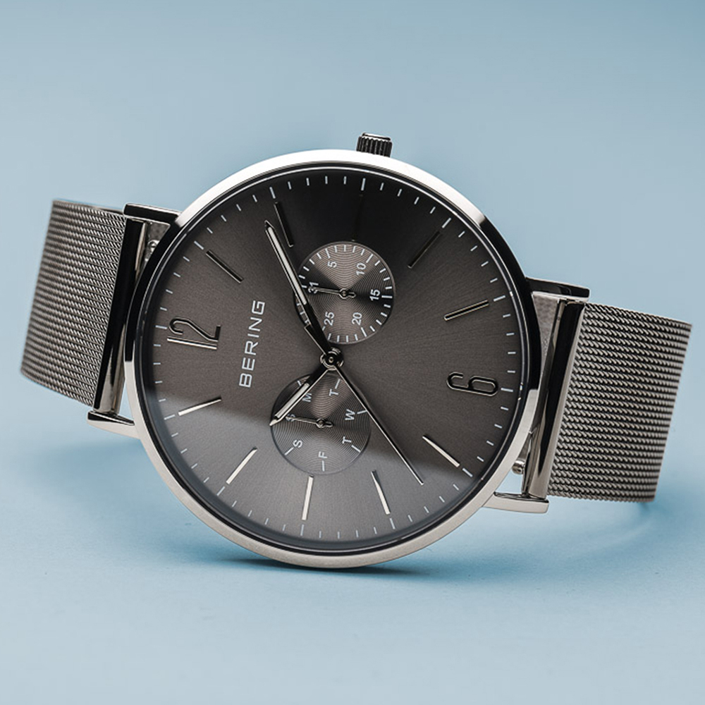 Bering 14240-309 Classic Classic + pasek zegarek męski klasyczny szafirowe - miniatura 8