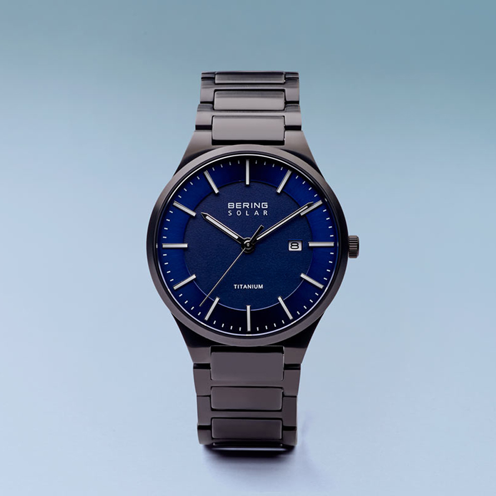 Bering 15239-727 męski zegarek Solar bransoleta - miniatura 3