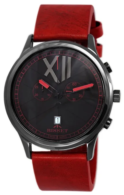 Bisset BSFE89BIBR03AX Nowoczesne Ice II Ceramic Chronograph - zdjęcie 1