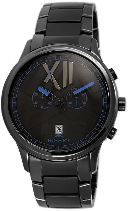 Bisset BSFE11BIBD03AX Nowoczesne Ice Ceramic Chronograph - zdjęcie 1