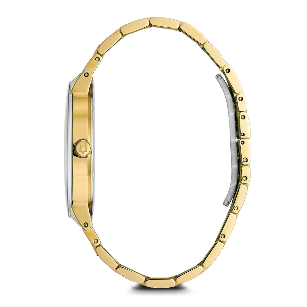Bulova 97D115 zegarek złoty klasyczny Futuro bransoleta - miniatura 5
