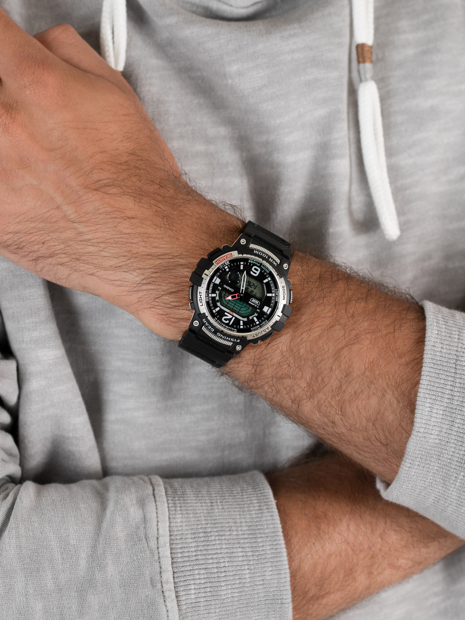 Casio WSC-1250H-1AVEF męski zegarek Casio pasek - miniatura 3