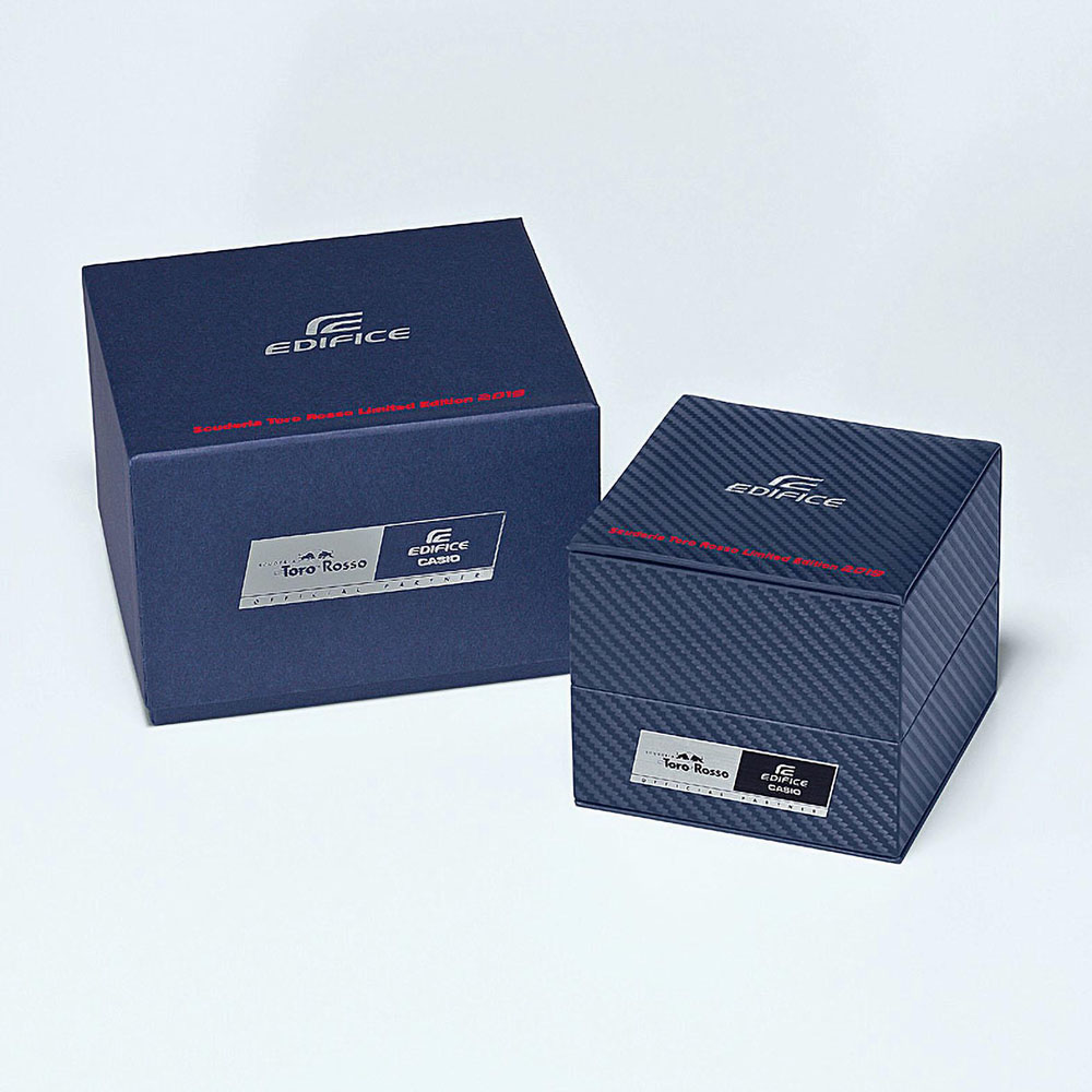 Edifice EFR-S567TR-2AER zegarek srebrny sportowy Edifice bransoleta - miniatura 5