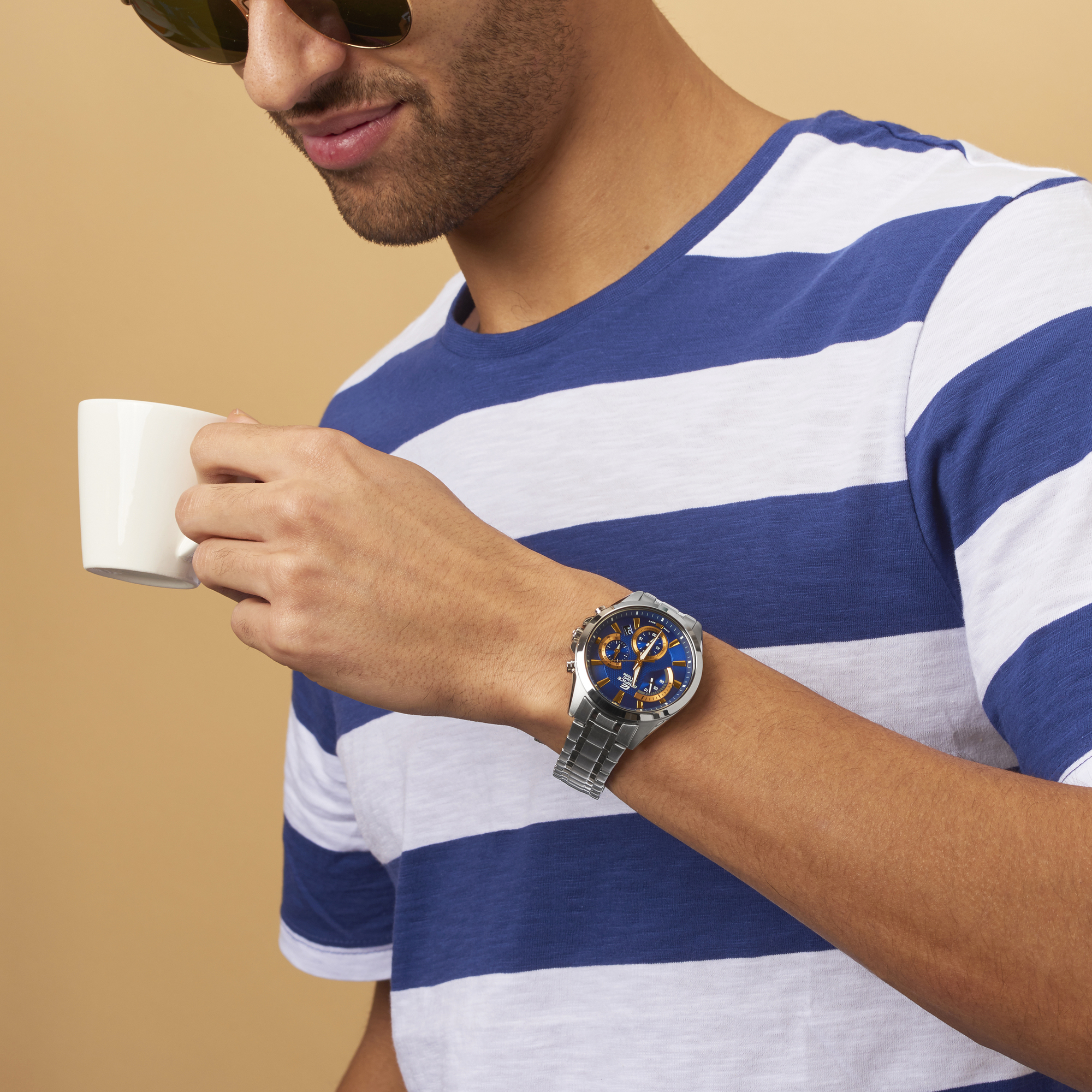 zegarek Edifice EFV-580D-2AVUEF srebrny EDIFICE Momentum - miniatura 7