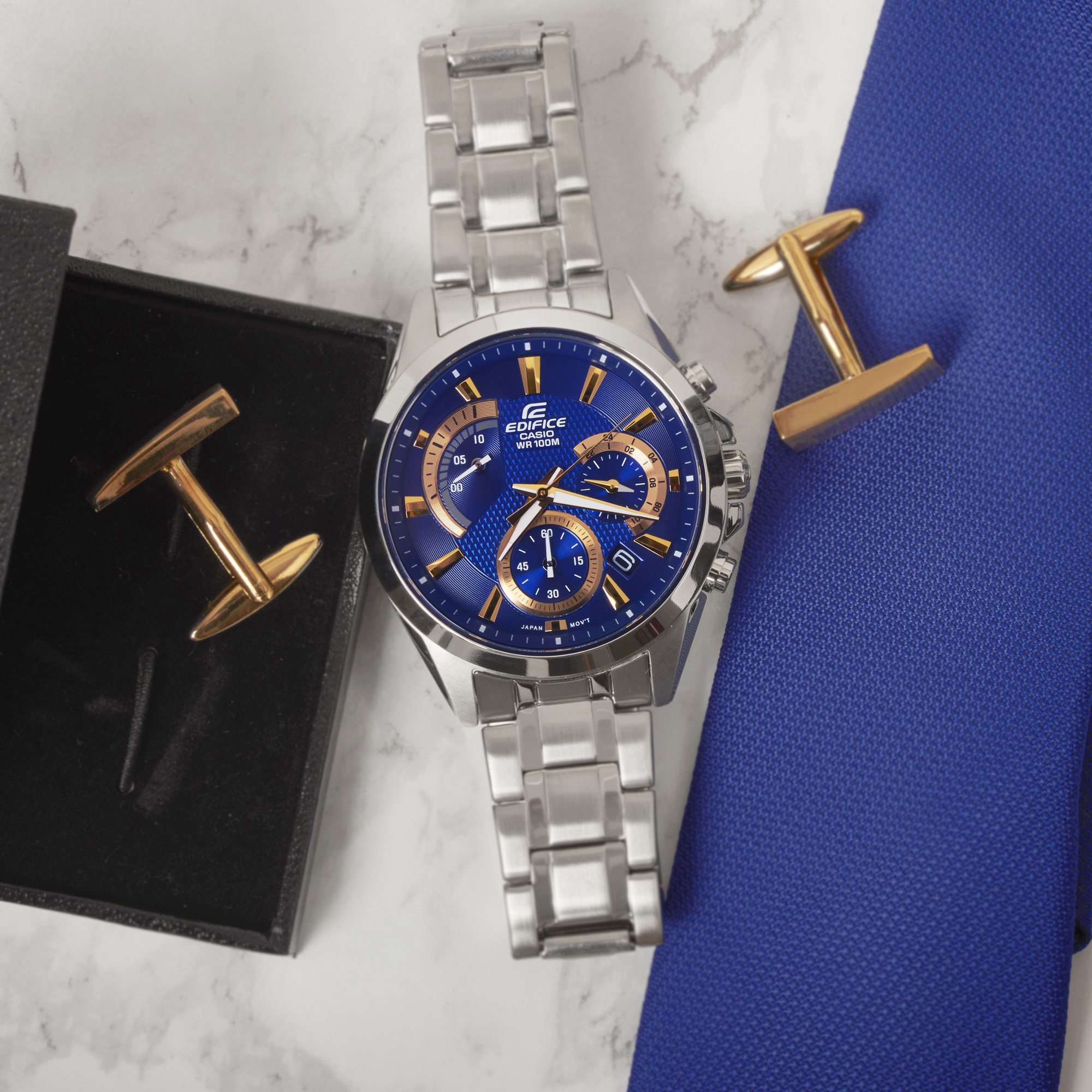 zegarek Edifice EFV-580D-2AVUEF kwarcowy męski EDIFICE Momentum - miniatura 6