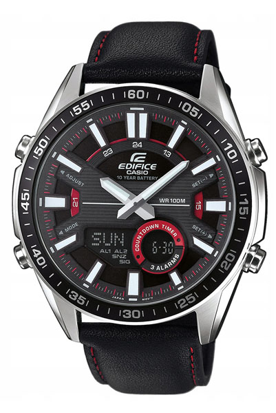Edifice EFV-C100L-1AVEF EDIFICE Momentum SPORTY LCD CHRONOGRAPH