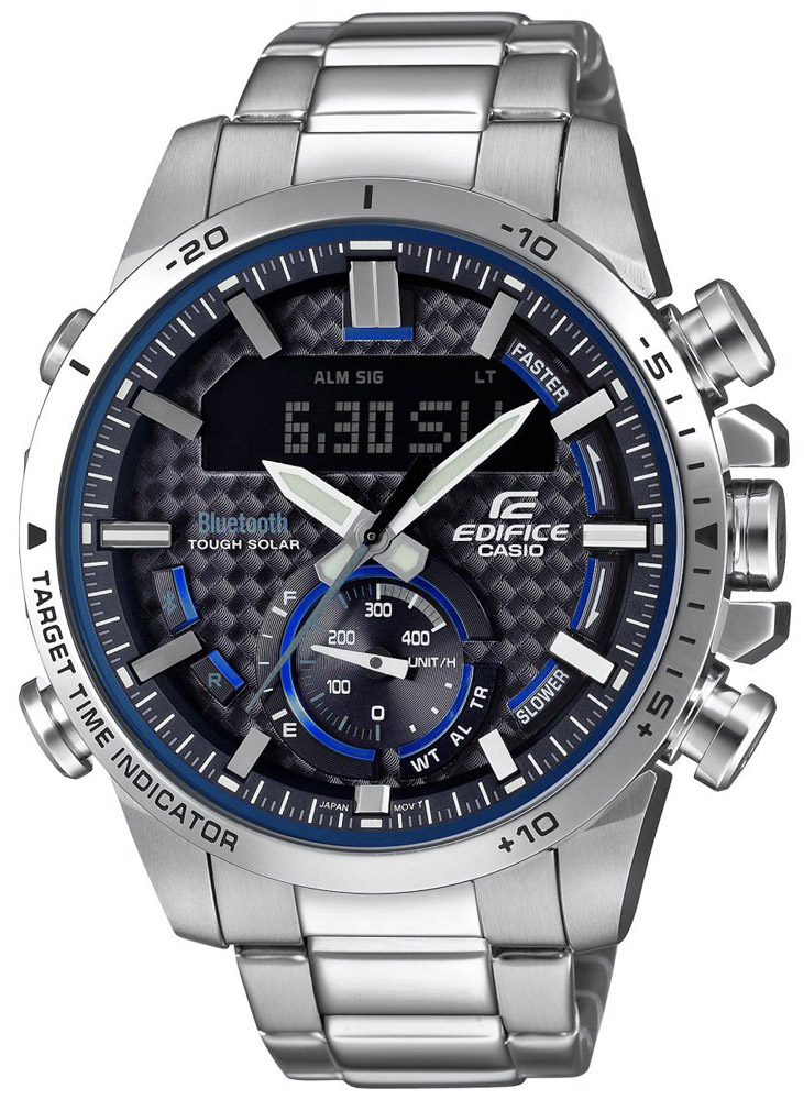 Edifice ECB-800D-1AEF EDIFICE Premium BLUETOOTH SYNC LCD