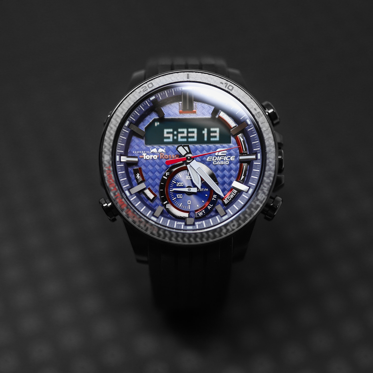 zegarek Edifice ECB-800TR-2AER czarny EDIFICE Premium
