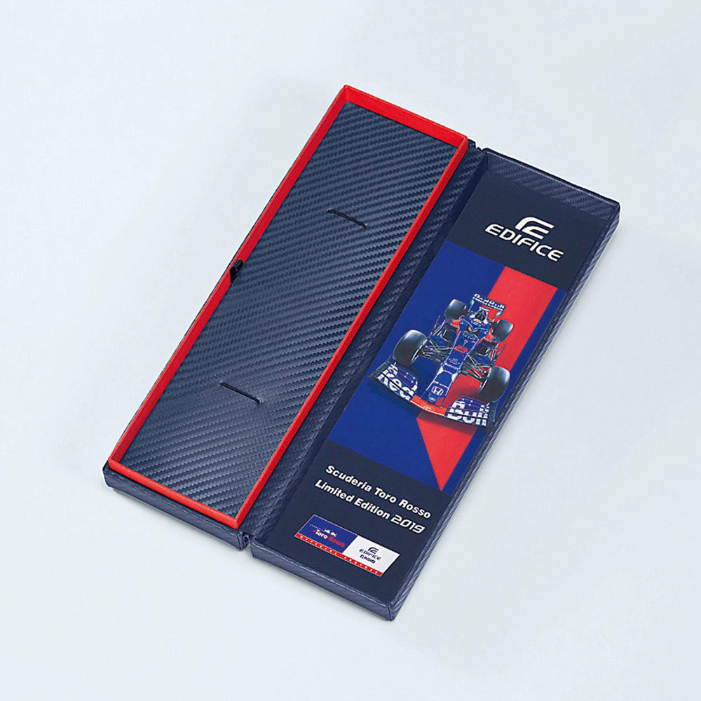 Edifice EQB-1000TR-2AER męski zegarek EDIFICE Premium pasek - miniatura 3
