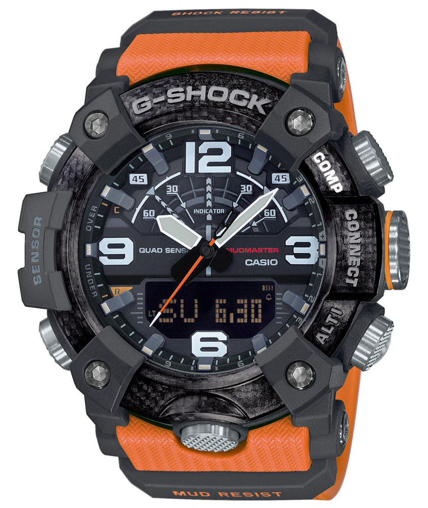 G-Shock GG-B100-1A9ER G-SHOCK Master of G Mudmaster Carbon Core
