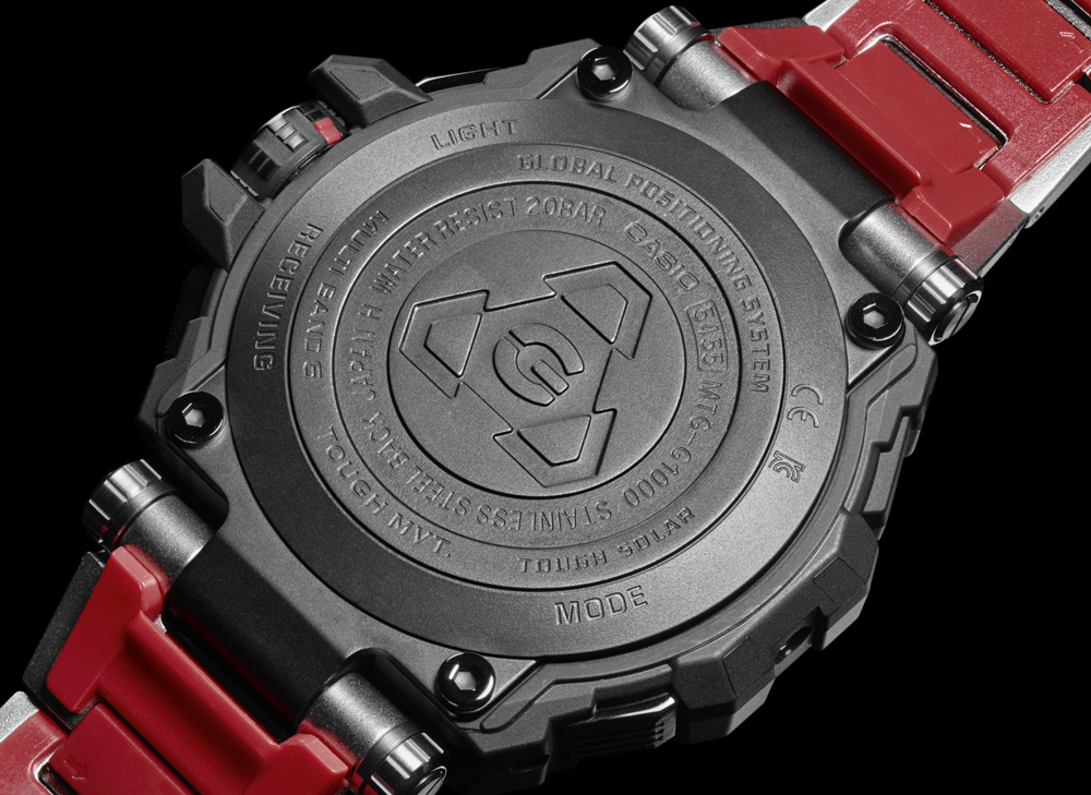 zegarek G-Shock MTG-G1000RS-1AER METAL TWISTED G GPS HYBRID męski z chronograf G-SHOCK Exclusive - miniatura 3