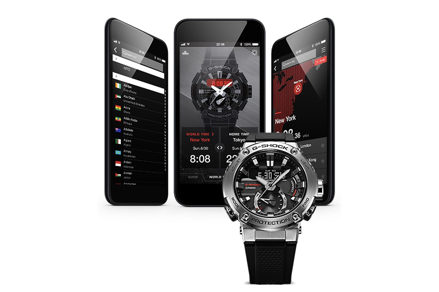 G-Shock GST-B200-1AER G-SHOCK G-STEEL zegarek męski sportowy mineralne