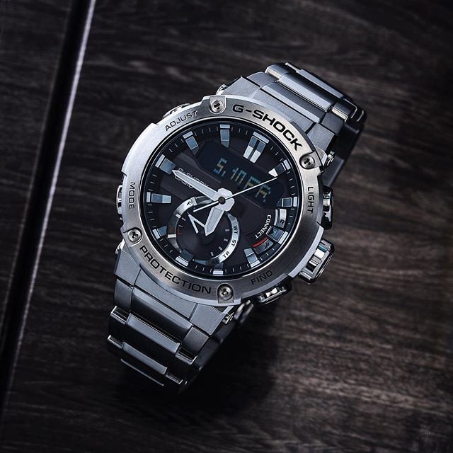 zegarek G-Shock GST-B200D-1AER solar męski G-SHOCK G-STEEL